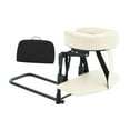 thumbnail image 1 of Esquirla Head Cradle and Face Rest Support Cushion Multi Function for Home Beauty Bed Beige White, 1 of 8