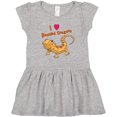 thumbnail image 3 of Inktastic I Love Bearded Dragons Girls Toddler Dress, 3 of 5