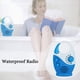 thumbnail image 2 of Radio de ducha impermeable Sincero Mini AM FM ajustable con asa superior blanco/azul, 2 of 5