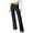 Black, variant on Women Yoga Pants Tummy Control Workout Pants High Waist Workout Pants For Comfy And Support Navy,S