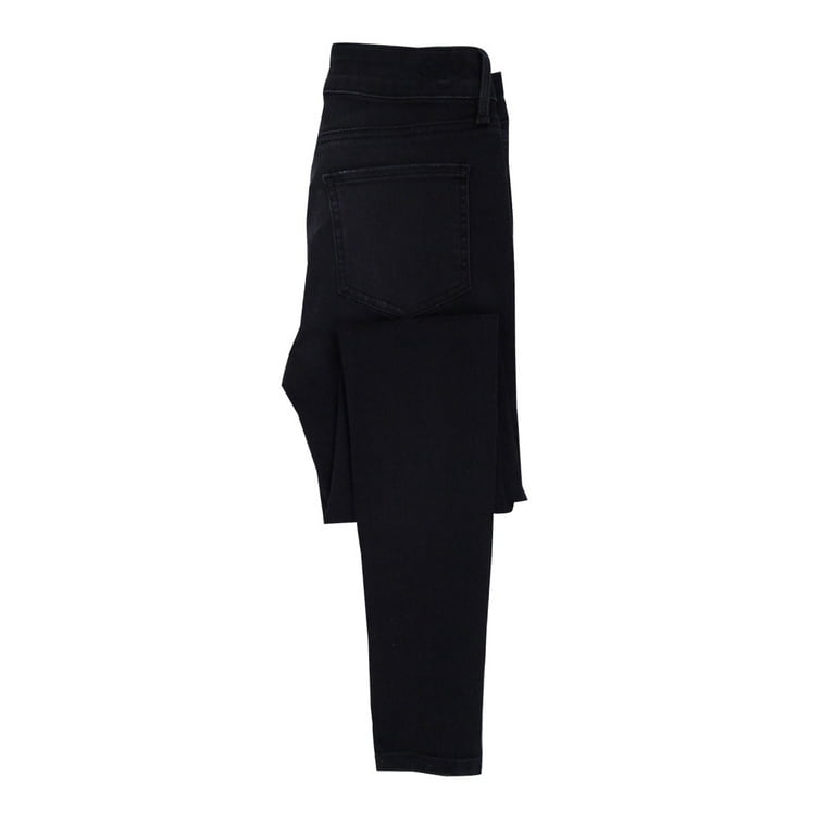 Tommy Hilfiger Women\'s Skinny Ankle Jeans (27x32, Black)
