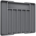 thumbnail image 1 of YSTIANN Organiseur de Tiroir à Couverts - Organiseur de Rangement de Tiroir de Cuisine Extensible, Plateau à Couverts Réglable, Organisation Polyvalente pour Fourchettes, Couteaux WJ85-3172, 1 of 7