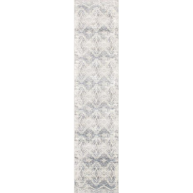 Pasargad Home PD-193B 2.04x8 2 Pi 4 Po x 8 Pi Conception Efes Métier à Tisser Runner Tapis&44; Gris Clair