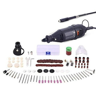 105Pcs Rotary Tool Accessories Set, EEEkit Electric Grinding Attachment  Kit, Multi Rotary Tool Accessories Set, Grinding Polishing Drilling Kit Fit