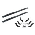 thumbnail image 2 of Go Rhino Nerf Bar 684409987T OEM Xtreme; With Step Pads; 4 Inch Oval Straight; Black Textured Powder Coated; Steel; With Plastic End Caps; Rocker Panel Mount, 2 of 2