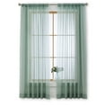 thumbnail image 6 of Better Homes & Gardens Solid Fringe Rod Pocket Curtain, Single Panel, Green River, 50" W x 108" L, 6 of 6