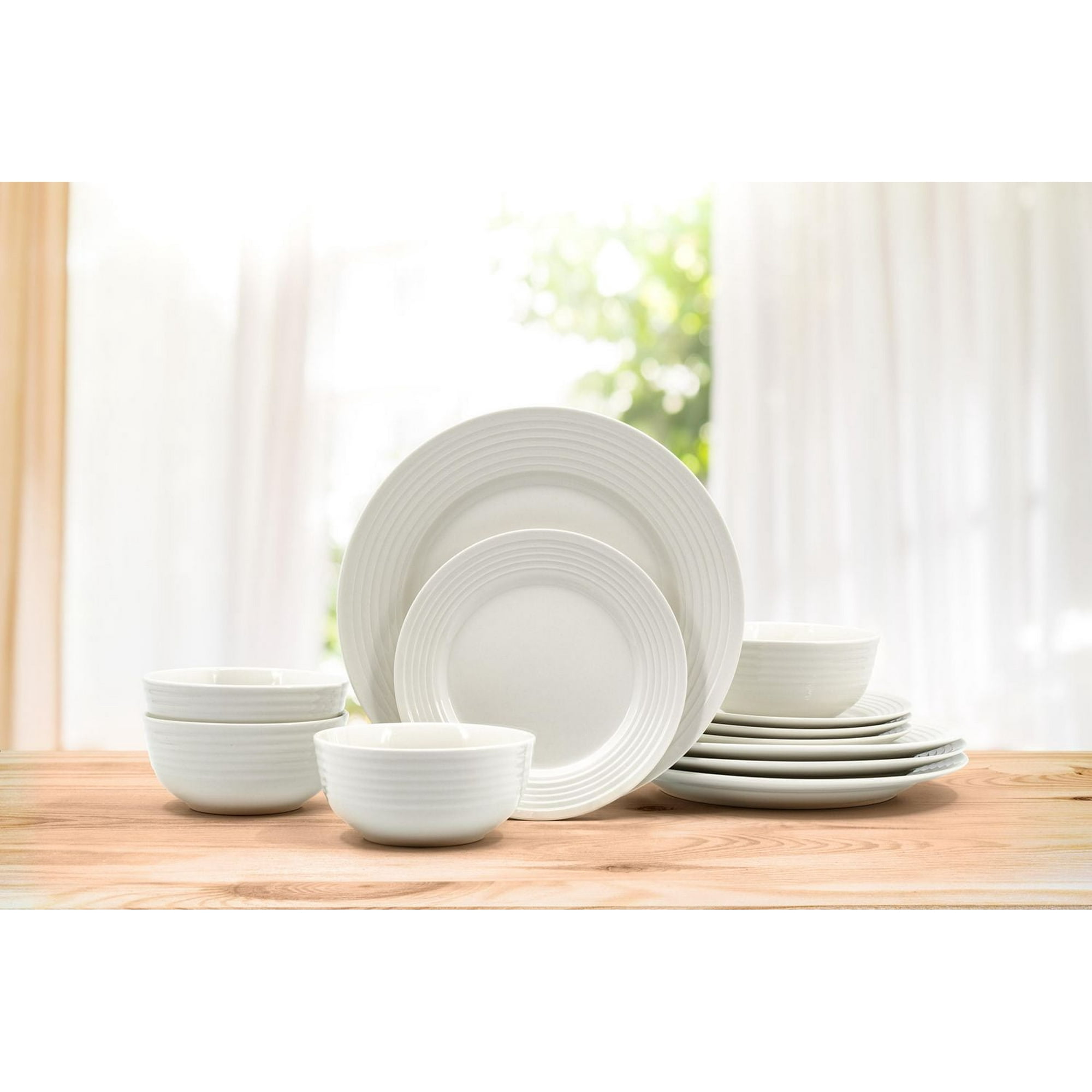Hometrends 12 piece Amelia Dinnerware, 12 piece Amelia Dinnerware