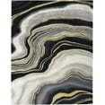 thumbnail image 2 of Nourison Prismatic Abstract Charcoal Grey 8'6" x 11'6" Area Rug, (9x12), 2 of 8