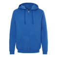 thumbnail image 1 of M&O 3331 Unisex Zipper Fleece Hoodie, 1 of 2