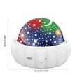 thumbnail image 3 of Multicolor Star Night Light Projector - USB-Powered Nebula Projection Lamp for Kids Adults Bedroom Decor, Romantic Mood Light for Party Holiday Gift, 3 of 8