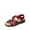 RED, variant on Women's Arch Support Sandals Comfortable Open Toe Dress Flats Walking Sandals for Summer