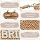thumbnail image 4 of Bolso tejido a mano Straw Bride con diseño de letra rosa Mrs., 4 of 6