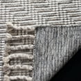 thumbnail image 4 of SAFAVIEH Kenya Lennard Braided Geometric Fringe Area Rug, Ivory/Grey, 6' x 9', 4 of 6