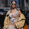 thumbnail image 4 of Gafas de Sol FEISEDY Retro a la Moda Rectangulares Vintage B2322, 4 of 8