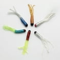 thumbnail image 6 of 100pcs Flexible Tube Soft Lures Natural Swimming Motion Saltwater Fishing Gear, 6 of 21