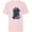 Soft Pink, variant on Disney Descendants 3 Mal and Evie Wicked Friends - Short Sleeve T-Shirt for Kids -Customized-White
