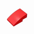 thumbnail image 4 of 20pcs MOC 24309 Slope Curved 3 x 2 No Studs Building Blocks Parts DIY Bricks Bulk Model Educational Educational Tech Parts Toys Orange-20pcs, 4 of 6