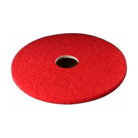 3M Red Buffer Pad 5100 18in Floor Buffing Cleaning Pads 5 Pack