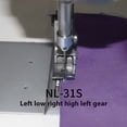thumbnail image 4 of 5pcs NR-31S NL-31S Right / Left Stitch In Ditch Guide Presser Foot For Industrial Lockstitch Sewing Machine Accessories Pack Waist ,Secure Placement, 4 of 4