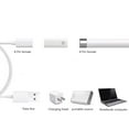 thumbnail image 4 of Adaptador Convertidor Adaptador Convertidor Adaptador de carga de lápiz óptico hembra a hembra para Apple Pencil 1/2 (8 pines a tipo C), 4 of 7