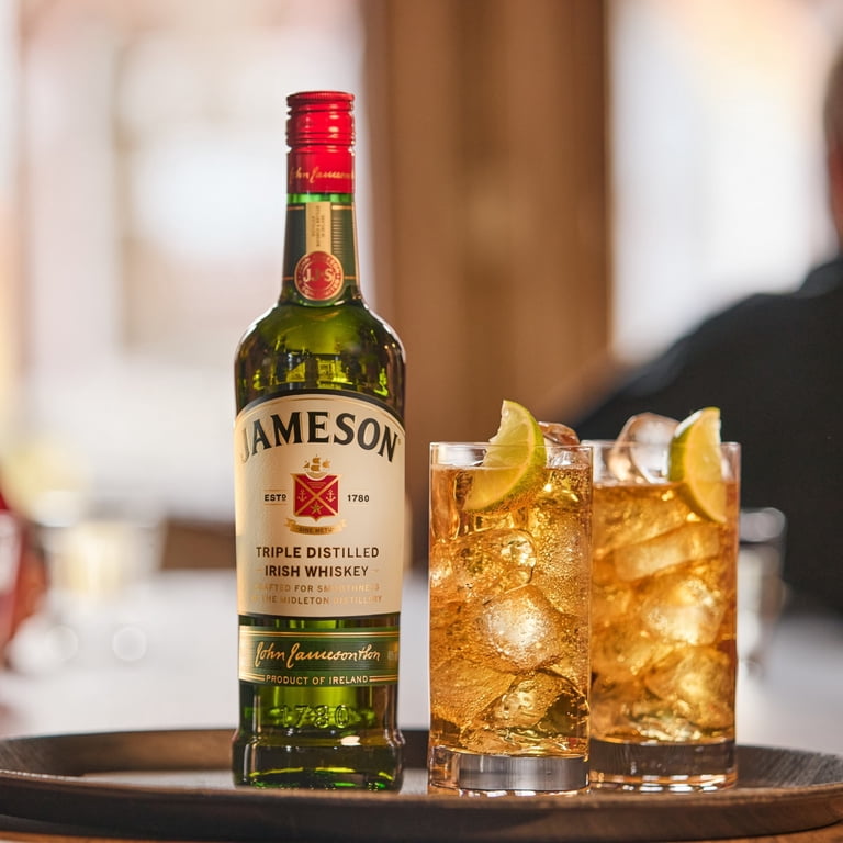 Jameson Original Irish Whiskey, 1 L Bottle, 40% ABV - Walmart.com