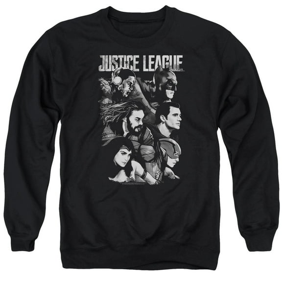 Justice League Movie - Pushing Forward - Crewneck Sweatshirt - X-Large