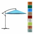 thumbnail image 3 of Pure Garden 50-LG1055 Patio Umbrella, Cantilever Hanging Outdoor Shade, Terracotta - 10 ft., 3 of 4