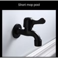 thumbnail image 1 of 1 unidad de grifo negro para lavadora, grifo de pared para jardín, lavabo para jardín al aire libre, grifo vintage negro para lavadora, 1 of 5