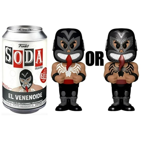 Funko Soda El Venenoide Figure Marvel Luchadores Venom Limited Edition