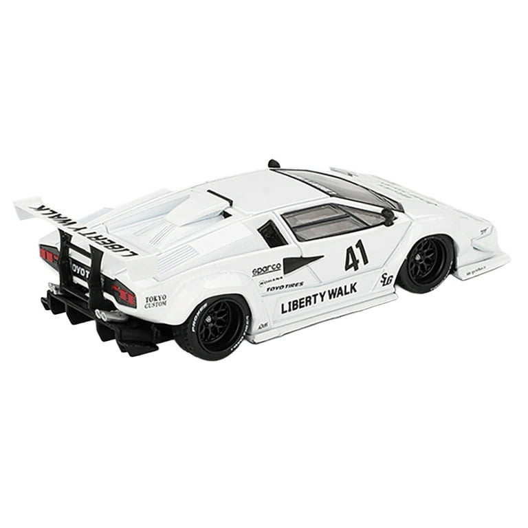 ミニカー LAMBORGHINI COUNTACH Kyosho 1/64 Lamborghini 4 countach 25th Anniversary white