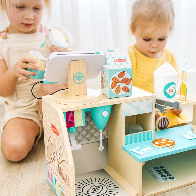 値下　カップル夫婦用　ライダーズカフェ FUN フルカスタム　2台ラックセット Free Shipping! Melissa & Doug Wooden Café Barista Coffee Shop with