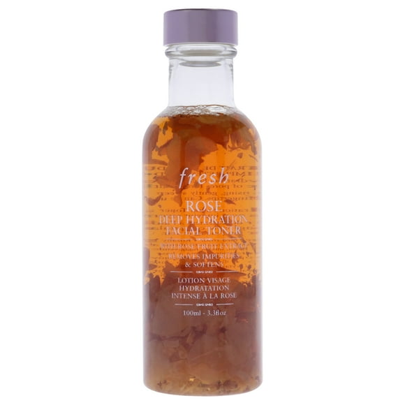 Tónico facial Fresh Toner de hidratación profunda de rosa 3.4 oz
