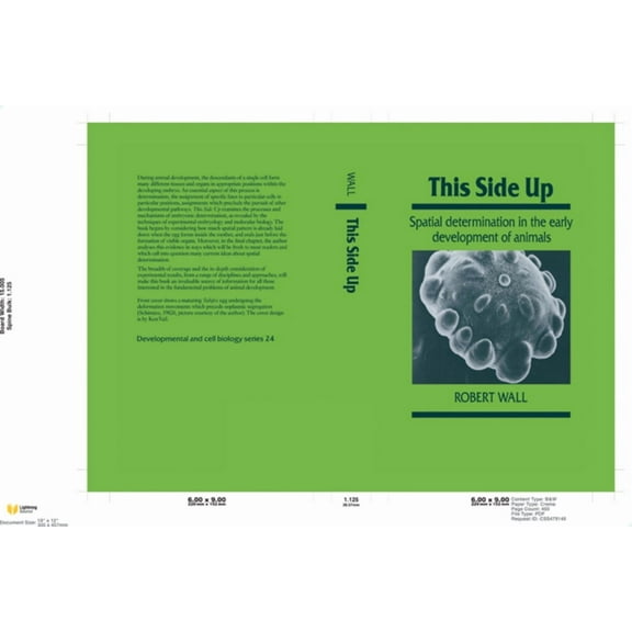 Developmental and Cell Biology This Side Up, Book 24, (Hardcover)