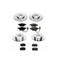 thumbnail image 3 of PowerStop Front and Rear Z23 Evolution Sport Carbon-Fiber Ceramic Brake Pad and Drilled & Slotted Rotor Kit Fits: AUDI Select Models K532, 3 of 10