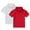 Red 3, variant on BLVB 2pack Toddler Baby Kids Boy Girl Solid Color Casual Short Sleeve Shirt Pullover Tops Cute Shirts 1-13T