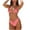 Pink Womens Bikini Sets Clearance, variant on OSFVNOXV Bikini Sets for Women,Triangle Bra and High-Cut Cheeky Panties,Womens