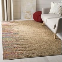SAFAVIEH Cape Cod Essence Southwestern Area Rug, Natural/Multi, 5' x 8'