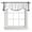 White, variant on Pure White Tie Up Valance Curtains for Windows, Kitchen Curtains Window Shades, Simple Solid Color Light Filtering Roman Curtain Valances for Bedroom/Bathroom/Cafe 42"x18"