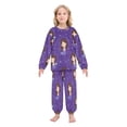 thumbnail image 2 of Fluffy Pajamas Set Fuzzy Winter Warm Pj Sets Pullover Tops and Long Pants Brown Hair Mermaid X-Large, 2 of 8