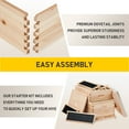 thumbnail image 3 of Complete Beekeeping 20 Frames Beehive Box Kit (10 medium 10 Deep ) Langstroth Bee Hive, 3 of 7