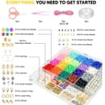 thumbnail image 4 of YMWVH DIY Bracelets Making Kit for Kids & Adults, Easy to Use Craft Kit with Complete Accessories, Safe Materials & Video Tutorial, Perfect for Classroom, Party & Gift, 4 of 5