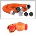 thumbnail image 2 of Eigraketly 1 Uds adaptador de ajuste de codo giratorio de manguera de alcantarillado de 90 grados para tanques de residuos de RV Ciclismo, 2 of 6