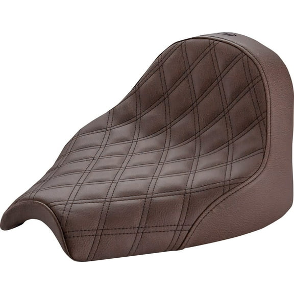 Saddlemen Renegade Solo Lattice Stitched Brown Seat (I21-04-002BLS)
