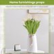 thumbnail image 5 of 20 Piezas Blancas 13.8 Pulgadas Flores de Tulipanes Artificiales para la DecoracióN Del Partido, Hogar Boda, 5 of 5