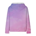 thumbnail image 5 of YunPes Girls Sweatshirt Winter Tie Dye Retro Print Sweatshirt Long Sleeve Comfortable Cute Sweatshirt Brand Hoodies, 5 of 7