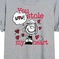 thumbnail image 3 of Peanuts - Patty Stole My Heart - Juniors Ideal Flowy Muscle T - Shirt, 3 of 6