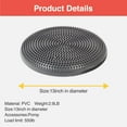 thumbnail image 7 of Primasole Balance Disc comes with an Air Pump Exercise Wobble Cushion for Stability Workout 1 PC Cool Grey Color PSS91NH019A, 7 of 7