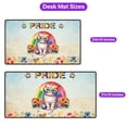 thumbnail image 5 of Scottish Fold Celebrates Rainbow Pride Month LGBT LGBTQ+ Desk Mat Full Keyboard Mouse Pad Cat Lover Kitten Owner Gifts Large Mousepad - 01003, 5 of 5