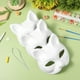 thumbnail image 4 of BRIGHTFUFU 10 Uds. Máscaras de gato máscaras en blanco máscaras de disfraces máscara de graduación máscaras de animales máscaras de fiesta vacías para Cosplay, 4 of 7