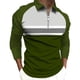 thumbnail image 1 of Tops para hombre Camisas Blusas Elegante Casual Camisas de manga larga Camisa con cuello Impreso Cremallera Cuello vuelto Odeerbi ODB-5, 1 of 5